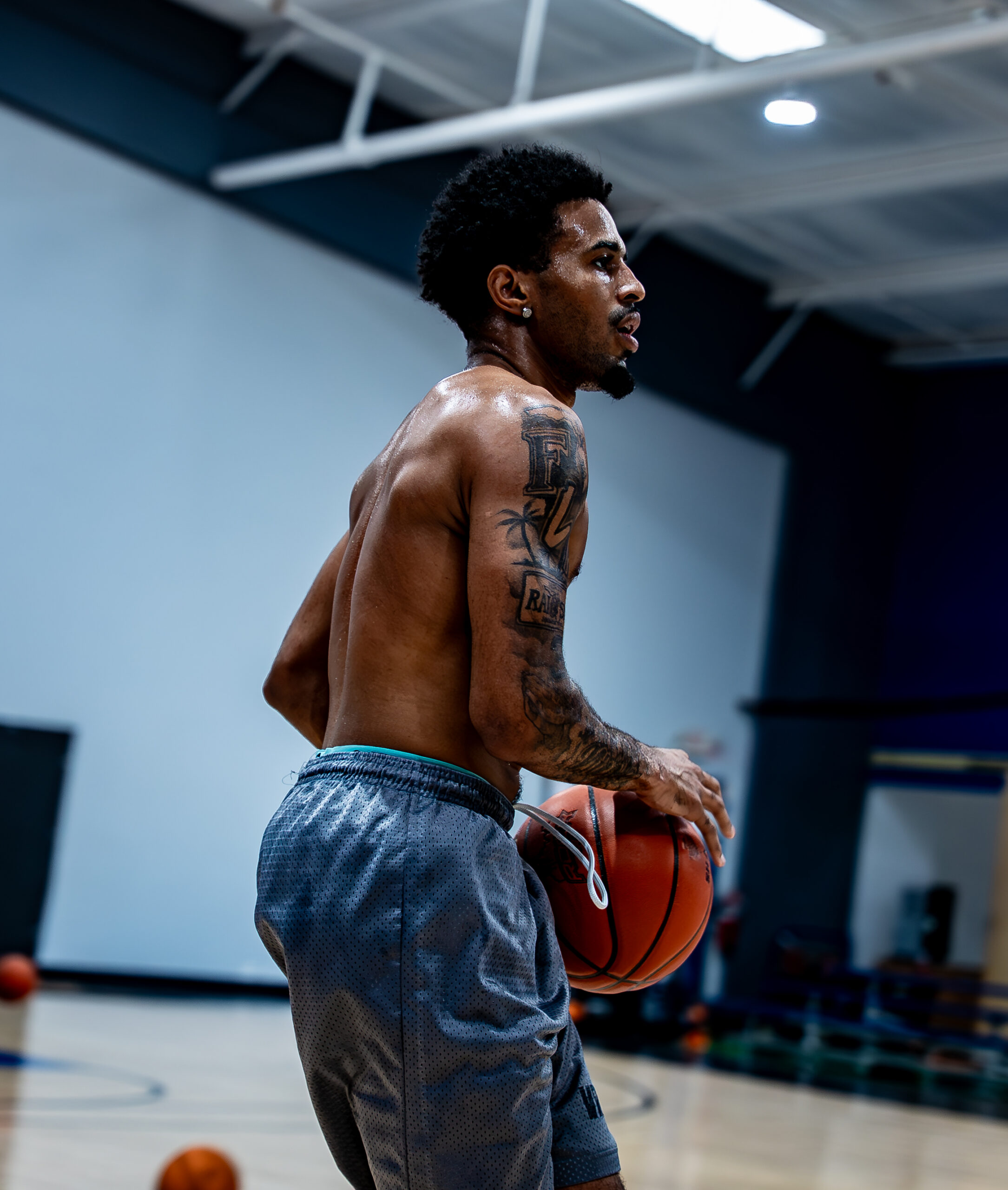 Basketball featured work image for Tyler Keogh Sports Media homepage